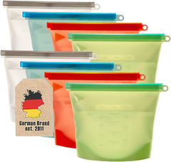 EcoSeal Wiederverwendbare Silikonbeutel